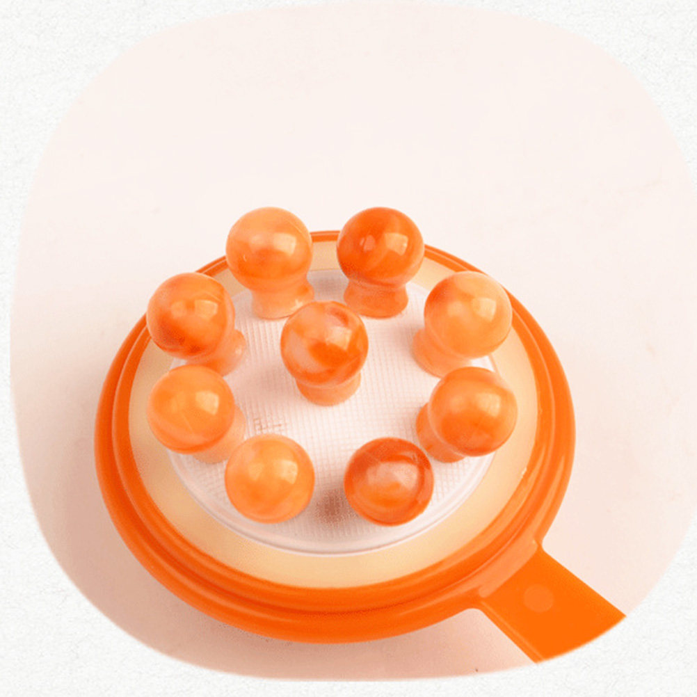 Shoulder Massage Ball - 2Pcs Plastic Massage Hammer with Roller
