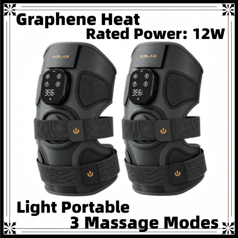 Knee Sleeve Compression - Graphene Heated Knee Brace Warm Compression