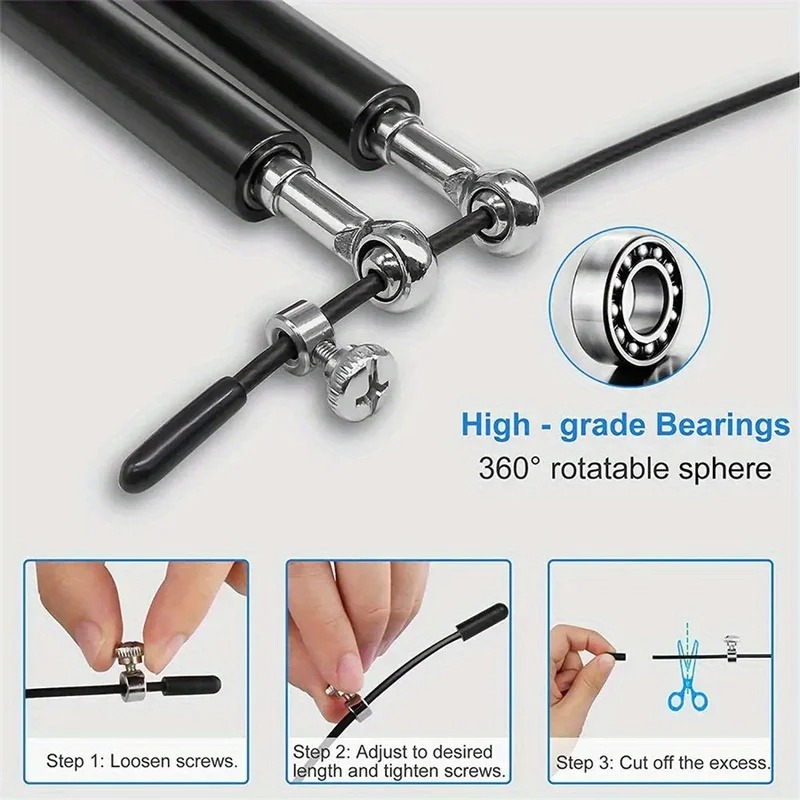 Speed Jump Rope Crossfit Men W - огляд і ціна Speed Skipping Rope