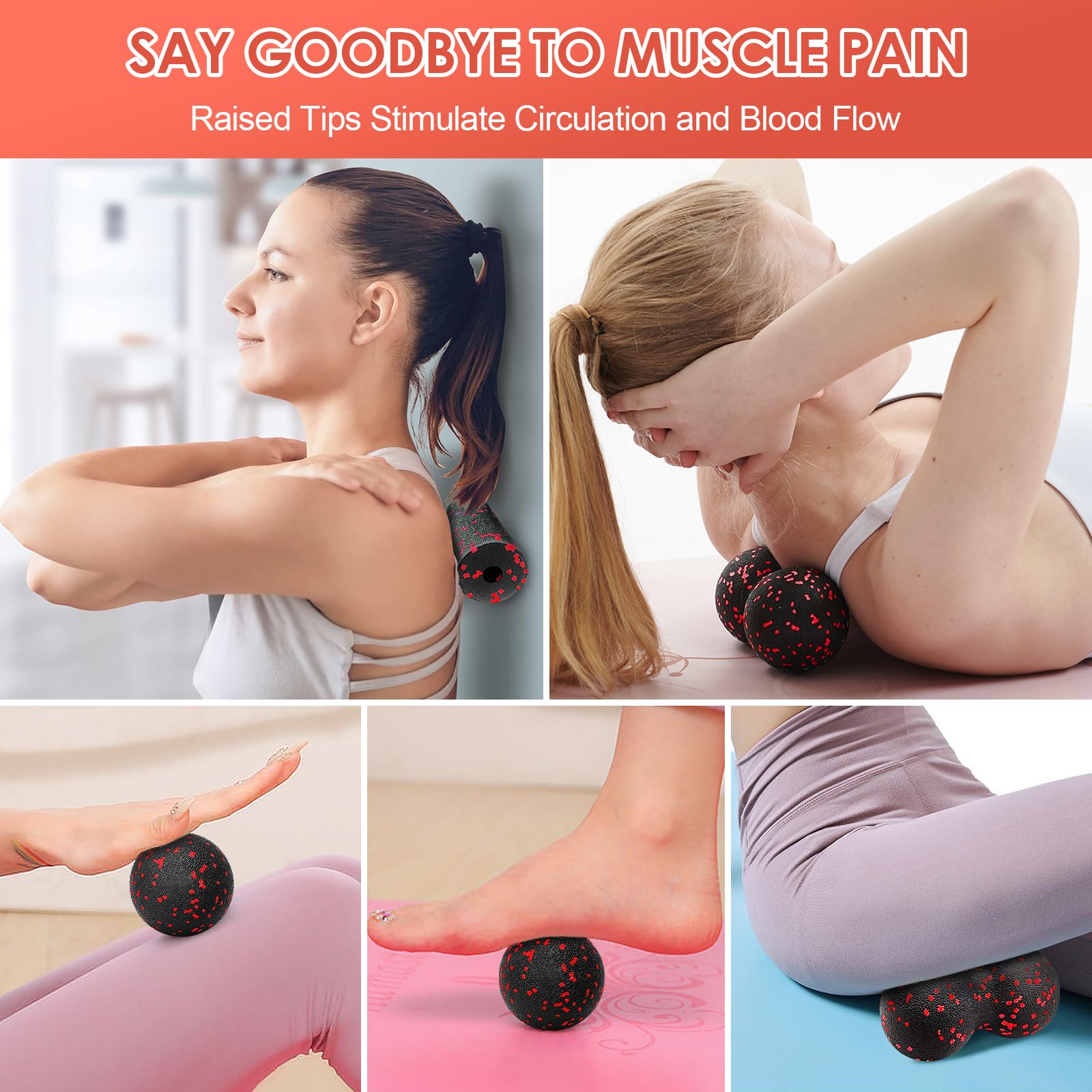 Hollow Yoga Roller Massage Pea - огляд і ціна Shoulder Massage Ball