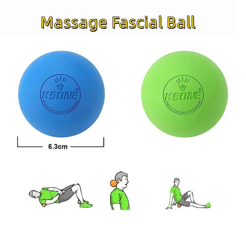 Rubber Fascia Massage Ball Yog - огляд і ціна Shoulder Massage Ball