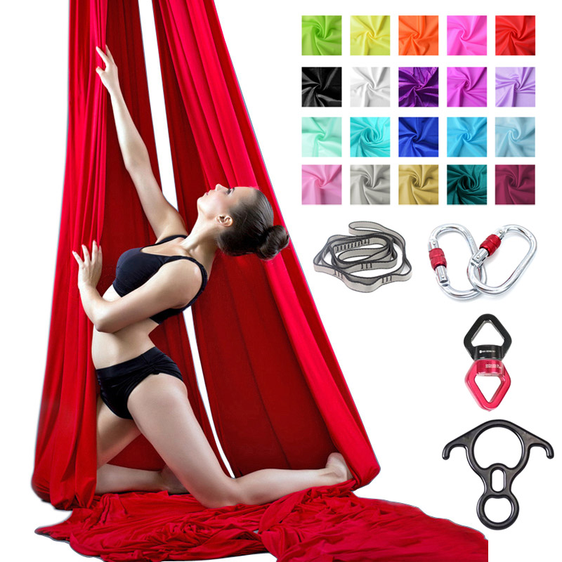 9 Yards 8.2m Aerial Yoga Silks - огляд і ціна Yoga Swing Aerial