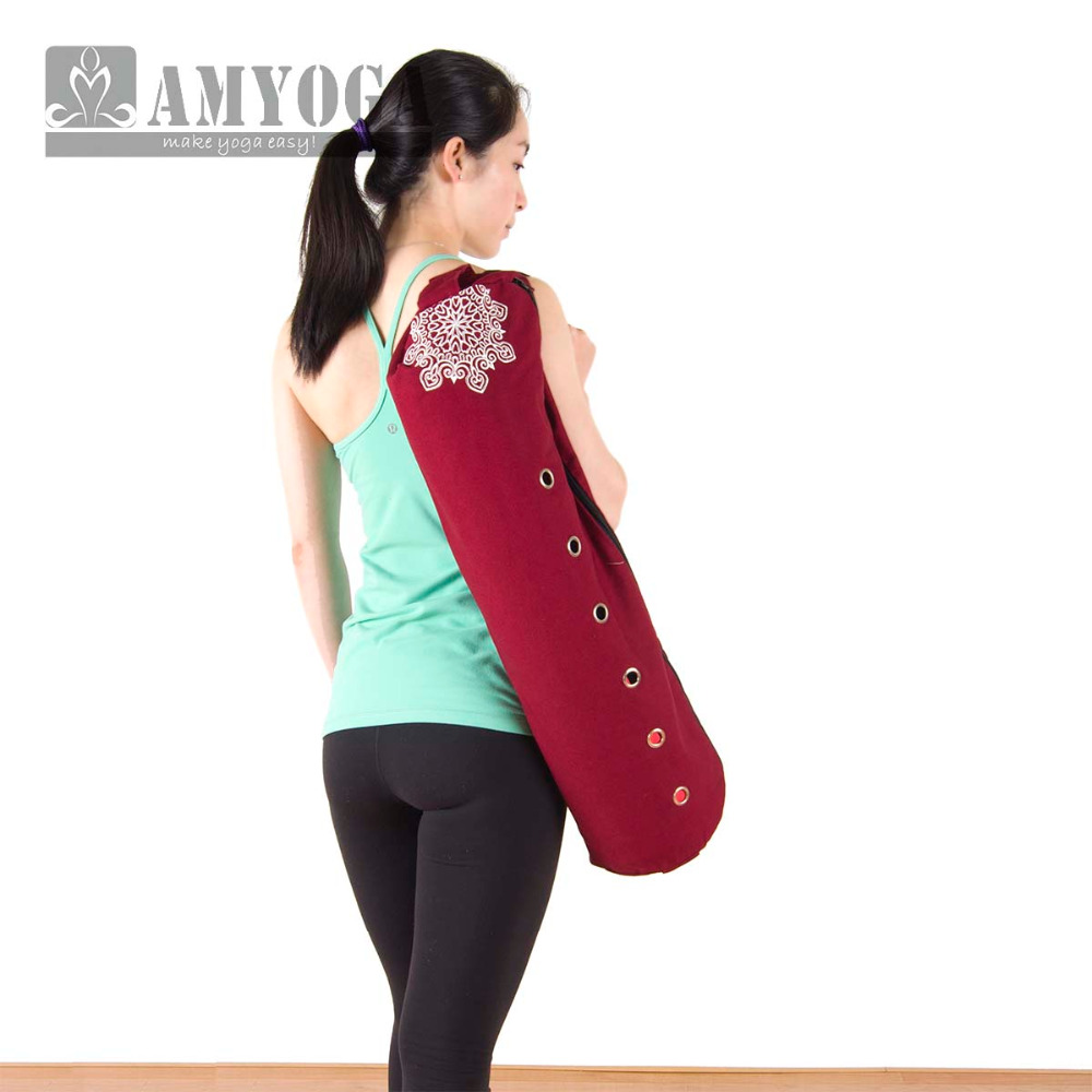 Canvas Yoga Mat Bag Single Sho - огляд і ціна Yoga Fitness Usa