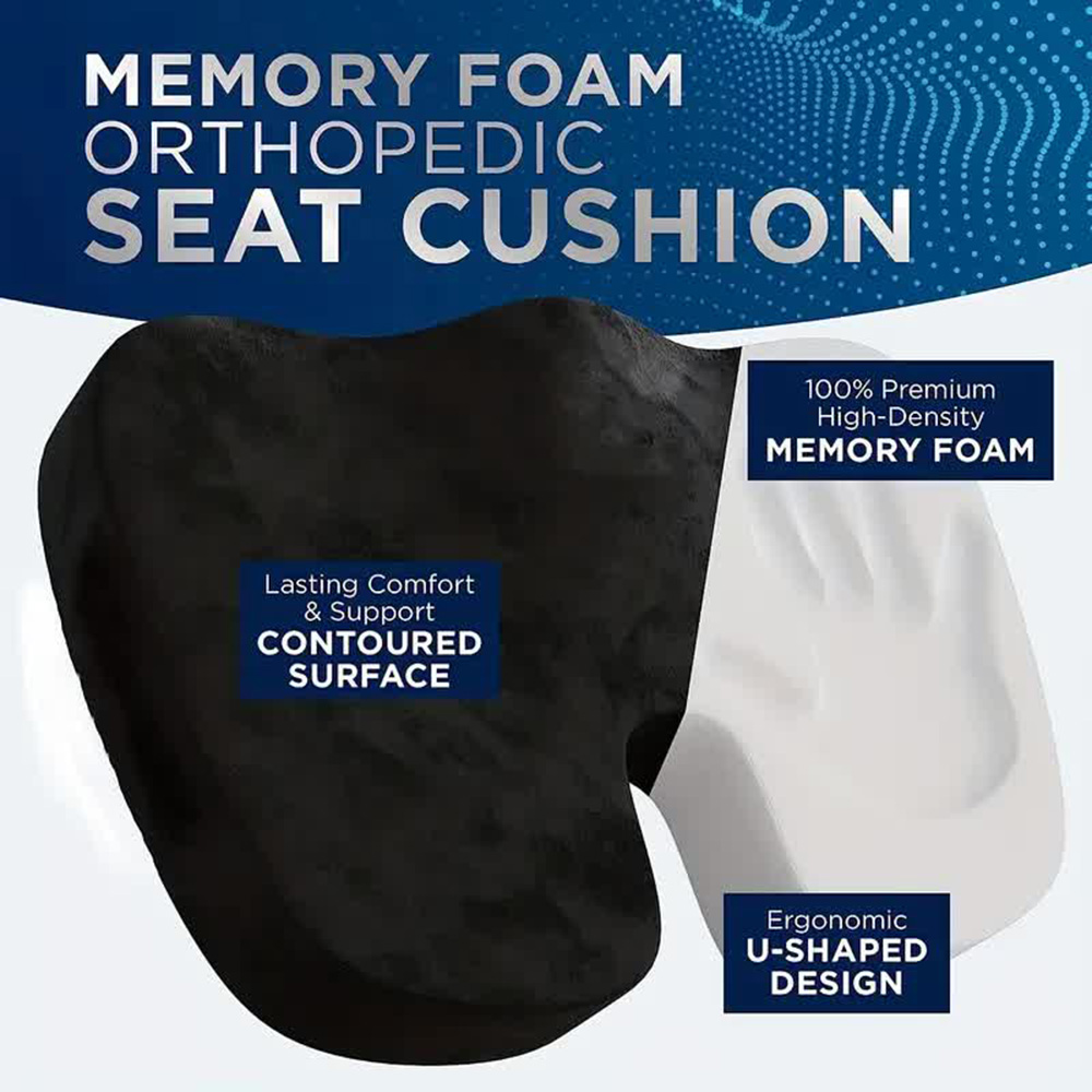 Travel Seat Cushion Memory Foa - огляд і ціна Hip Thrust Pad
