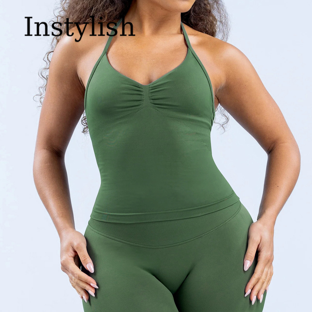 Women Seamless Yoga 2 Piece Se - огляд і ціна Yoga Fitness Usa