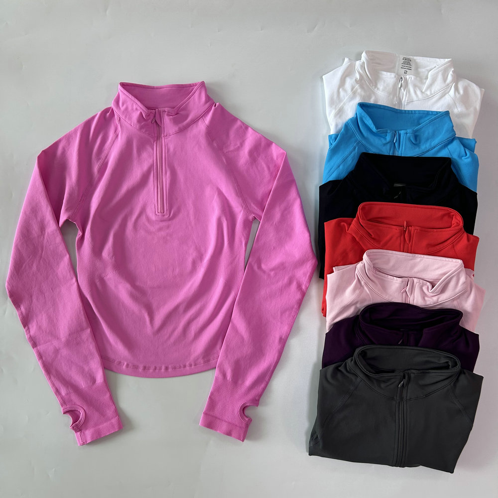 No Logo Yoga Jacket With Half  - огляд і ціна Yoga Fitness Usa