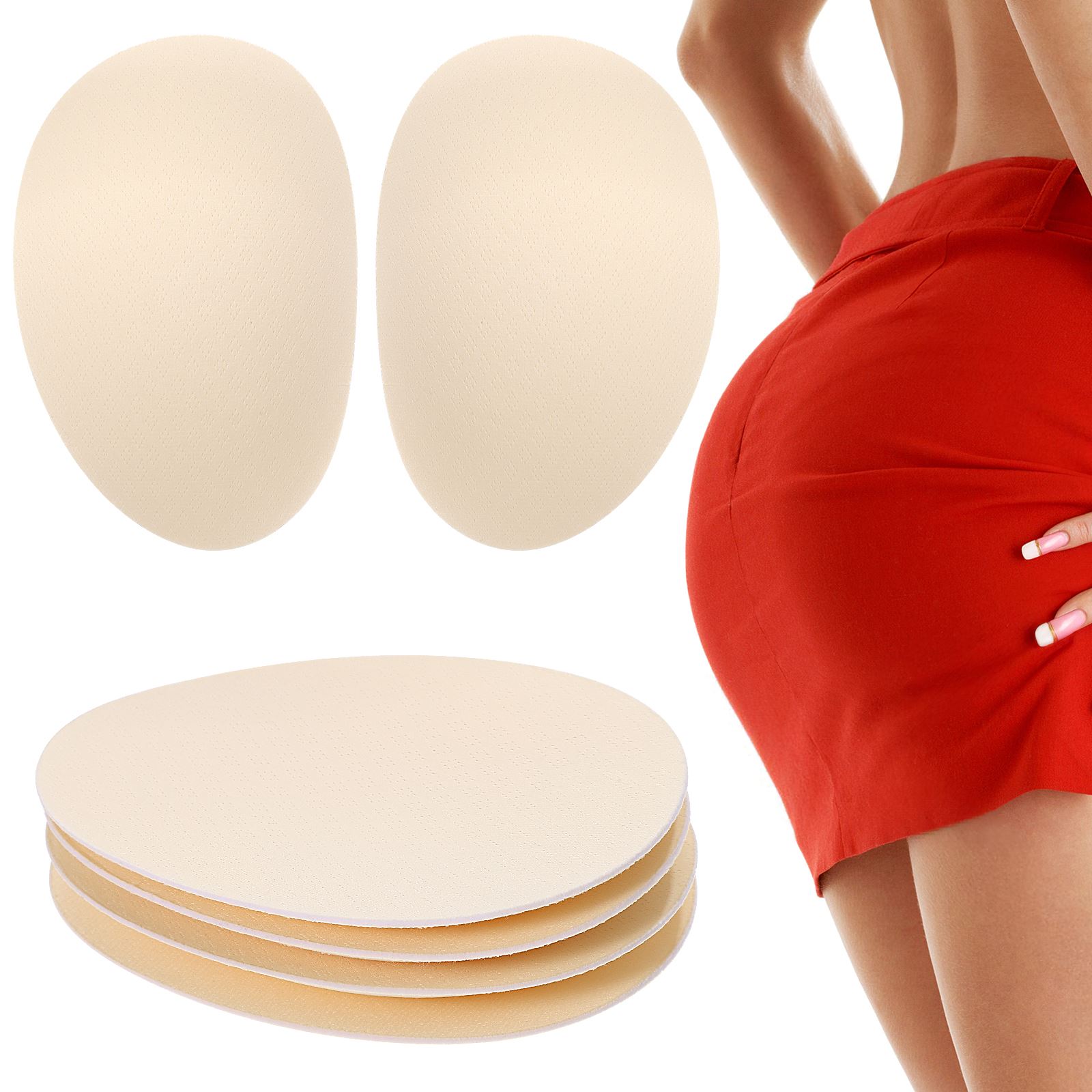 4pcs Crossdressing Hip Pads Sp - огляд і ціна Hip Thrust Pad