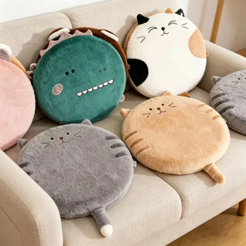 Cute Cat Round Tatami Cushion  - огляд і ціна Hip Thrust Pad