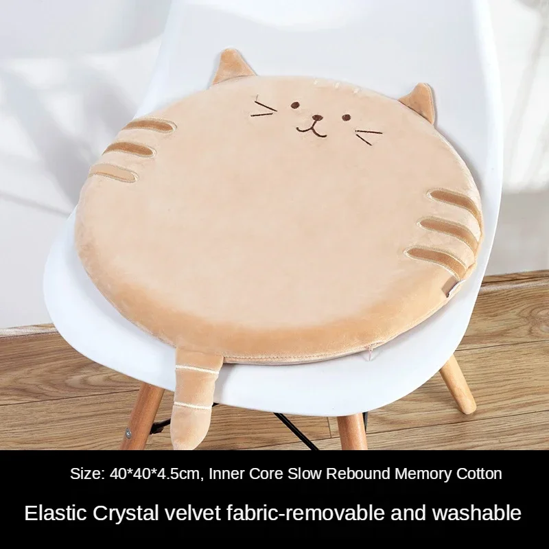 Cute Cat Round Tatami Cushion  - огляд і ціна Hip Thrust Pad