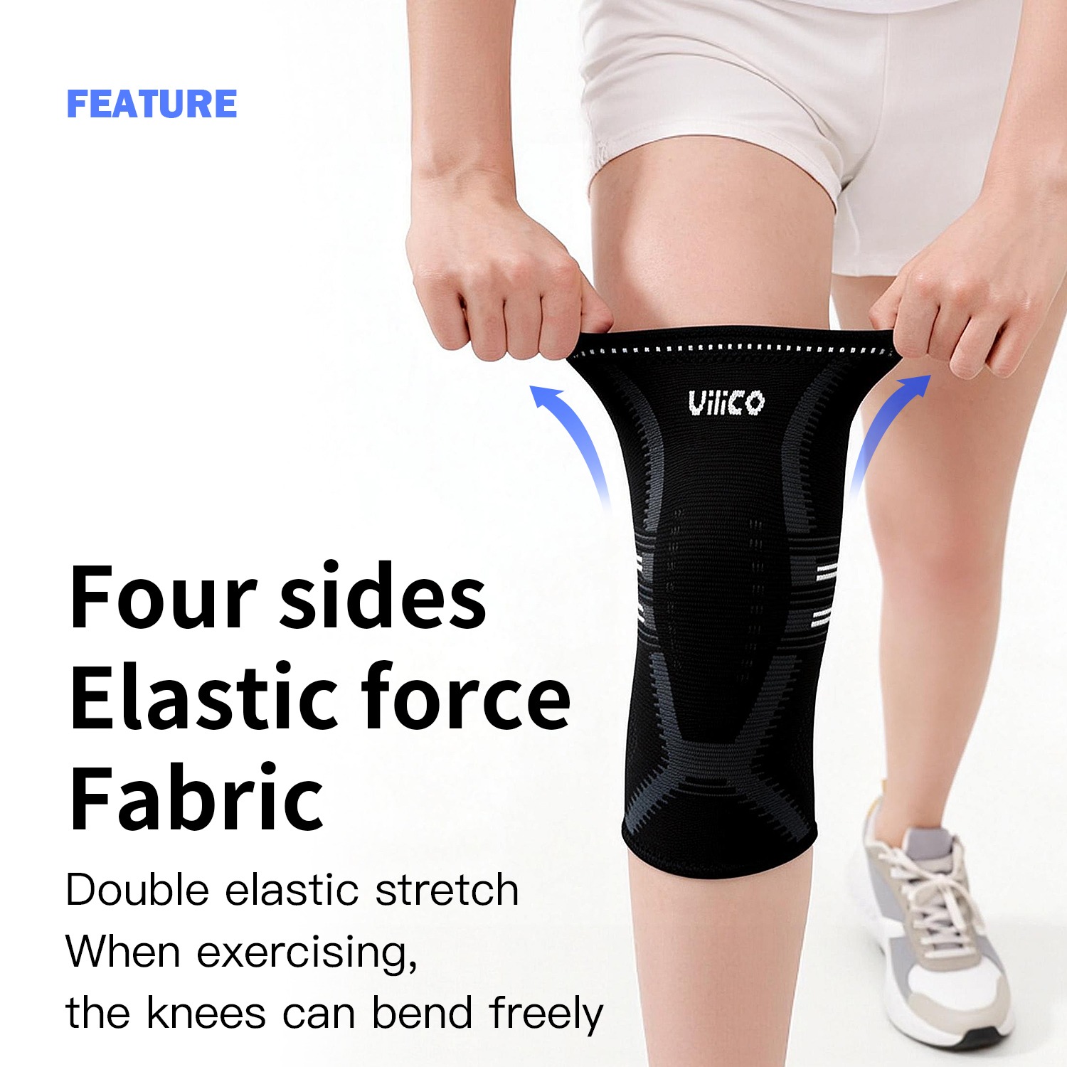 1PCS Knee Brace for Women & Me - огляд і ціна Knee Sleeve Compression